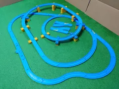 プラレール　２重ぐるぐる無限ループ レイアウト