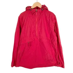 エルエルビーン L.L.BEAN アノラックパーカー ナイロンジャケット 長袖 ナイロン 赤 レッド S