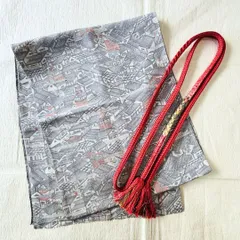 【一点もの】帯揚げ・帯締めセット 静かな個性を引き立てる和装小物