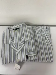 Aquascutum アクアスキュータム パジャマ 4L 新品 日本製 綿100％ 半袖 長ズボン 前開き