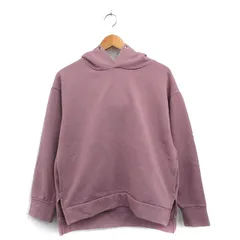 グローバルワーク GLOBAL WORK プルオーバー パーカー フード シンプル M ピンク /KT12