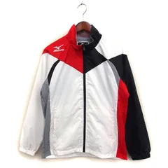 ミズノ MIZUNO ウインドブレーカー ジャケット アウター 配色 スポーツウエア SS ホワイト 白 /FT22