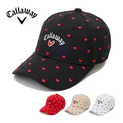 キャロウェイ ラブキャロウェイ キャップ ゴルフウェア レディース C24191202
