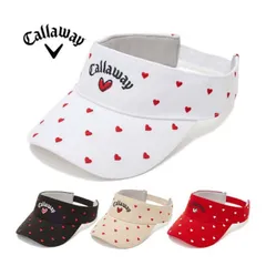 キャロウェイ ラブキャロウェイ バイザー ゴルフウェア レディース C24191208