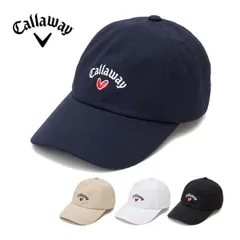 キャロウェイ コットンツイル ラブキャロウェイ キャップ ゴルフウェア レディース C24191223