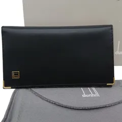 【未使用】 ダンヒル 長財布 折り財布　ブラック 箱付き　保存袋付き　プレゼント用