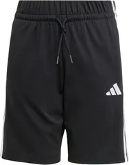 アディダス adidas エッセンシャルズ ショーツ キッズ ショートパンツ 快適 軽量 トレーニング ドライ レギュラーフィット ジュニア 子供 ズボン 筋トレ おでかけ  KRG94 JE0310 ブラック/ホワイト