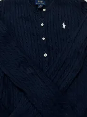 ポロ ラルフローレン ネイビー カーディガン ネイビー