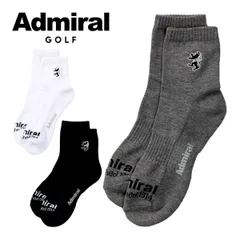 アドミラルゴルフ ランパント ミドルソックス ゴルフウェア メンズ ADMB4B18