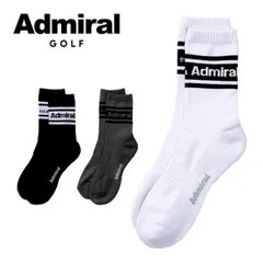 アドミラルゴルフ ライン ミドルソックス ゴルフウェア メンズ ADMB4B19
