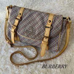 BURBERRY BLUE LABEL メガチェック ショルダーバック 大容量 - メルカリ