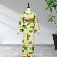 小紋　正絹　着物