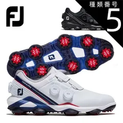 種類5：ブラック/ブラック(55548)/25.5cm/W フットジョイ ツアーアルファ トリプル BOA ゴルフシューズ メンズ ウィズ：W