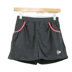 ダンロップ ショートパンツ ホットパンツ 未使用 スポーツウエア ボトムス 黒 レディース Sサイズ ブラック DUNLOP