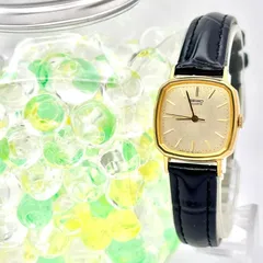 【新品電池】SEIKO セイコー レディース 腕時計 ゴールド オクタゴン 1421-5100 095206 新品ベルト
