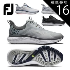 種類16：ホワイト/ブルー(56989)/W/25.5cm フットジョイ FJ クオンタム LACED スパイクレス ゴルフシューズ メンズ ウィズ：W