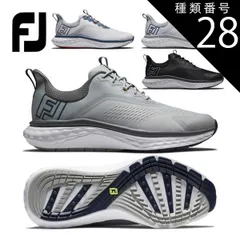 種類28：ホワイト/ブルー(56989)/W/27.0cm フットジョイ FJ クオンタム LACED スパイクレス ゴルフシューズ メンズ ウィズ：W