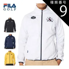 種類9：ブラック(BK)/L フィラゴルフ 高周波キルト 3層ボンディング フルジップ ブルゾン ウェア メンズ 784-206 M-3L 