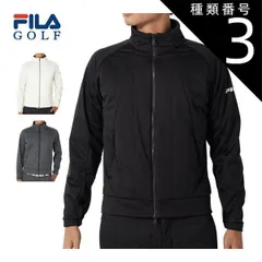 種類3：ホワイト(WT)/LL フィラゴルフ ボンディング ハイブリッド フルジップ 中綿 ジャケット ウェア メンズ 784-260 M-3L 