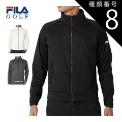 種類8：ダークグレー(DGY)/L フィラゴルフ ボンディング ハイブリッド フルジップ 中綿 ジャケット ウェア メンズ 784-260 M-3L 