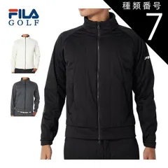 種類7：ブラック(BK)/L フィラゴルフ ボンディング ハイブリッド フルジップ 中綿 ジャケット ウェア メンズ 784-260 M-3L 
