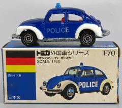 トミカ 青箱 F70 フォルクスワーゲンポリスカー VWフェア限定絶版当時