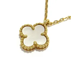 Van Cleef & Arpels(ヴァンクリーフ&アーペル) ネックレス スウィートアルハンブラ K18YG×マザーオブパール