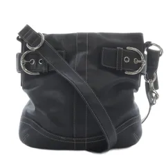 コーチ COACH ショルダーバッグ ワンショルダー レザー ブラック 1452 /YO16