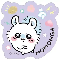 【中古】食玩 ステッカー・シール モモンガ 「ちいかわ ダイカットステッカー付きグミ 2」