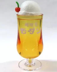 【中古】小物入れ・マルチケース・缶ケース ミモザクリームソーダ 「オトナ純喫茶レトロクリームソーダ2 フィギュア小物入れ」