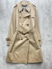 UNITED ARROWS ユナイテッドアローズ 1525-299-2895 コットン UAB C ギャバ トレンチ コート size38/ベージュ ■◇レディース