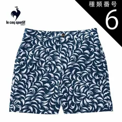 種類6：OR00(オレンジ)/L ルコックスポルティフ ゴルフ ルースタープリント ショートパンツ ウェア レディース 2025年春夏モデル S-LL LG5SHP00L 