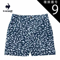 種類9：OR00(オレンジ)/M ルコックスポルティフ ゴルフ ルースタープリント ショートパンツ ウェア レディース 2025年春夏モデル S-LL LG5SHP00L 