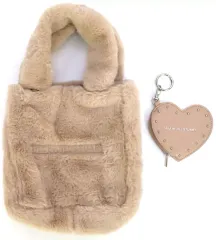 【中古】グッズセット JILL by JILL STUART ふわふわファーバッグ＆ハートポーチチャーム Sweet 2025年12月号 付録
