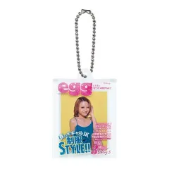 【中古】キーホルダー デザインB 「egg だれでもアクリルチャーム」