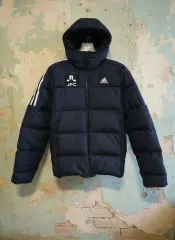 アディダス ネイビー ダックダウン M