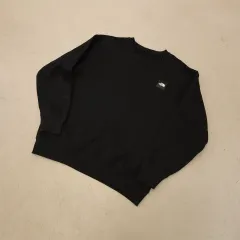 THE NORTH FACE ザノースフェイス スモールロゴ ブラック スウェット