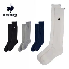 ルコックスポルティフ ゴルフ ワンポイント刺繍 ハイソックス ウェア レディース 2025年春夏モデル LG5SSO00L 