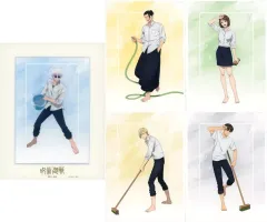 【中古】紙製ボード・プレート 五条悟 卓上キャラファインマットセット プール掃除Ver. 「呪術廻戦 懐玉・玉折 POP UP SHOP presented by TOHO animation」 TOHO animation STORE限定