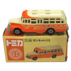 【中古】トミカ 1/110 江ノ電 いすゞ ボンネットバス(オレンジ×アイボリー) 「トミカ」 江ノ島電鉄特注のサムネイル