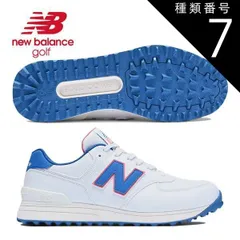種類7：ホワイト/ブルー(P3)/26.0cm ニューバランス 574 v3 SL スパイクレスモデル ゴルフシューズ カラー：ホワイト/ブルー UGS574P3 