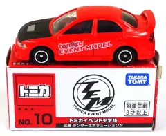 【中古】トミカ 1/59 三菱 ランサーエボリューションIV(レッド×ブラック) 「トミカ イベントモデル No.10」