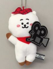 [중고] 봉제인형 마스코트·봉제인형 배지 RJ(진) 마스코트(CINEMA) [BT21]