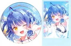 【中古】グッズセット 天宮こころ 箔押し缶バッジ＆チェキ風カード 「バーチャルYouTuber にじさんじ 天宮こころ 誕生日2025」
