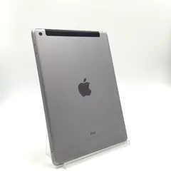 【最速発送】Apple iPad iPad 6 Wi-Fi + Cellular 32GB Space Gray au 白ロム【難有】