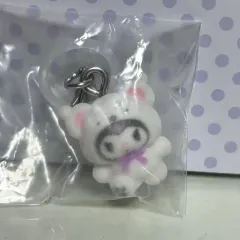 クロミ／サンリオ ふわふわ スノウベア めじるし ガチャ