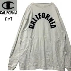Champion  チャンピオン  CALIFORNIA  長袖Tシャツ ロンT  黒刺繍 L