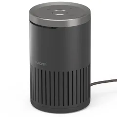 エレコムスピーカーフォン 会議用 USB接続 ノイズリダクションエコーキャンセラー オートゲインコントロール対応無指向性マイク ブラック HS-SP02BK