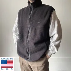 90s USA製 patagonia パタゴニア シンチラ フリース ベスト 黒 XXL ブラック アメリカ製 1990年代 ビンテージ D153-05-0004ZV