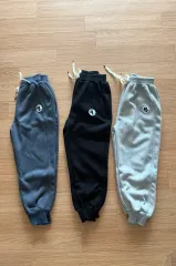 新品) 130 140 厚手 裏起毛 ズボン 3枚 ユニセックス 新品